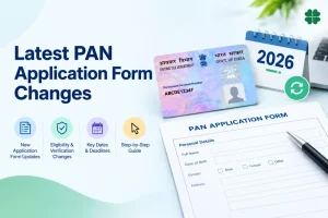 Pan Card Rules 2026 - Latest PAN Application Form Changes